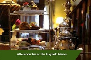 Afternoon Tea at The Hayfield Manor | Deluxe Honeymoon Tours Ireland