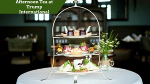 Afternoon Tea at Trump International | Customised Golf Vacation Ireland -Image curtest of www.trumphotelcollection.com