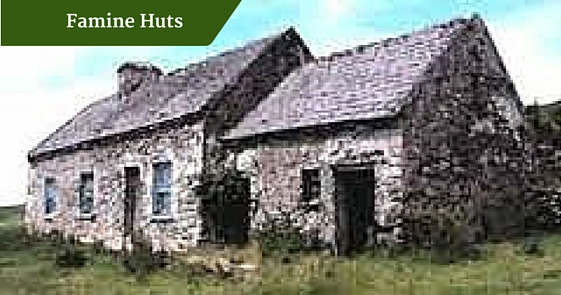 Famine Huts | Chauffeur Tours Ireland