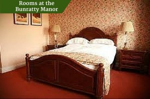 Rooms at the Bunratty Manor | Luxury Tours Ireland