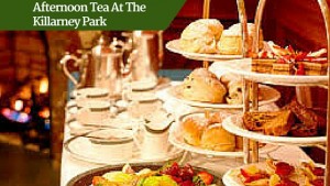 Afternoon tea at the Killarney Park | Luxury Chauffeur tours Ireland