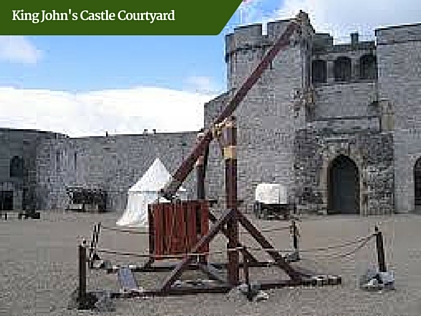 King John's Castle Courtyard | Deluxe Small group Tours Ireland