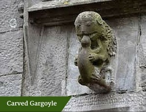 Carved Gargoyle | Chauffeur Tours Ireland