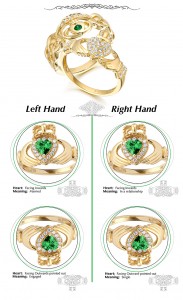 Wearing a Claddagh Ring | Deluxe Tours Ireland