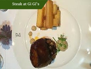 Steak at Gi Gi's | Ireland Private Guided Tours