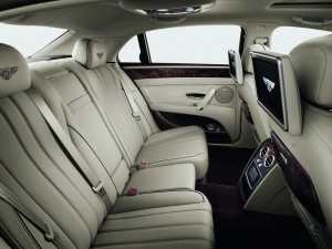 Bentley Flying-Spur-interior | Chauffeur driven wedding cars