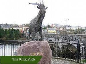 Statue of King Puck, Killorglin | Luxury Tour Operator in Ireland