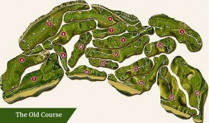 the Old course layout | Golf Transport Ireland