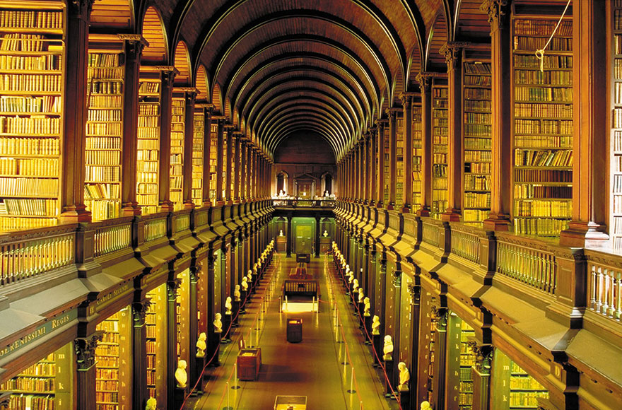Trinity College long room library | Private Driver Tours of Ireland