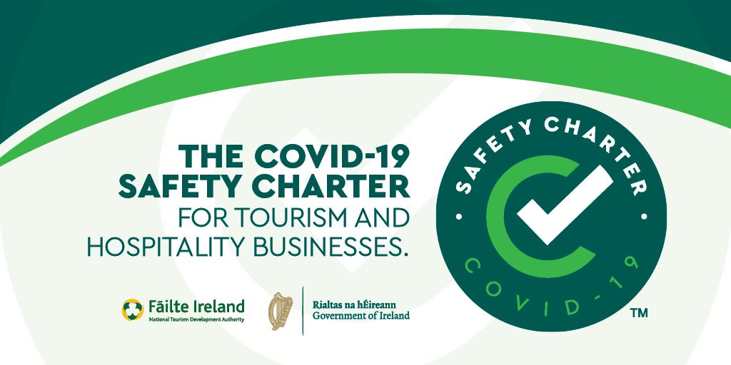 covid safety charter logo | Ireland chauffeur tours